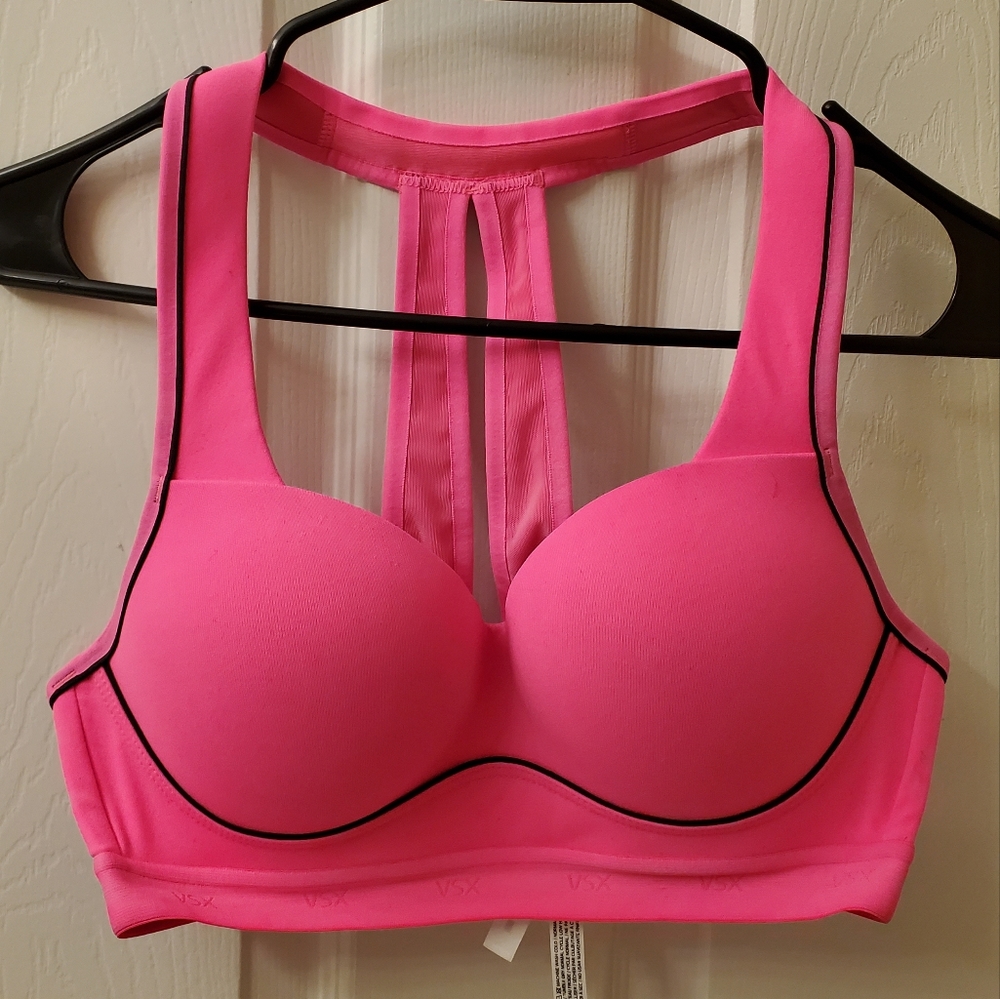 Victoria Secret - VS X Sexy Sport Bra, Hot Pink, Size 34B